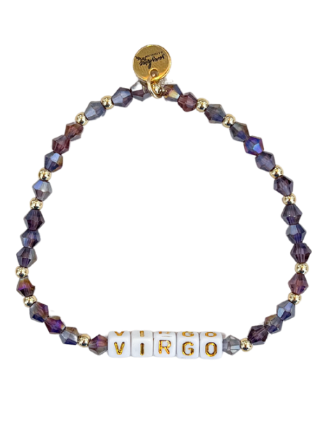 Virgo Letter Block Bracelet