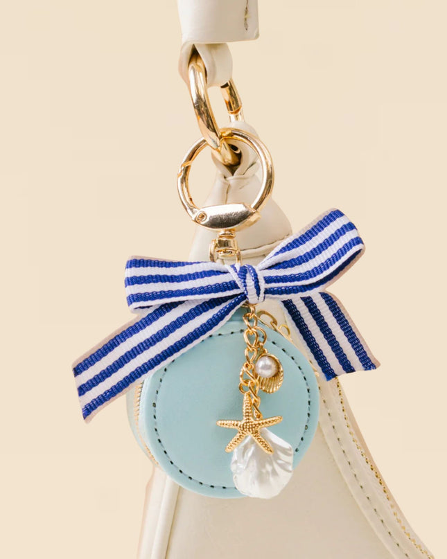 Sea Breeze Travel Jewelry Case Bag Charm