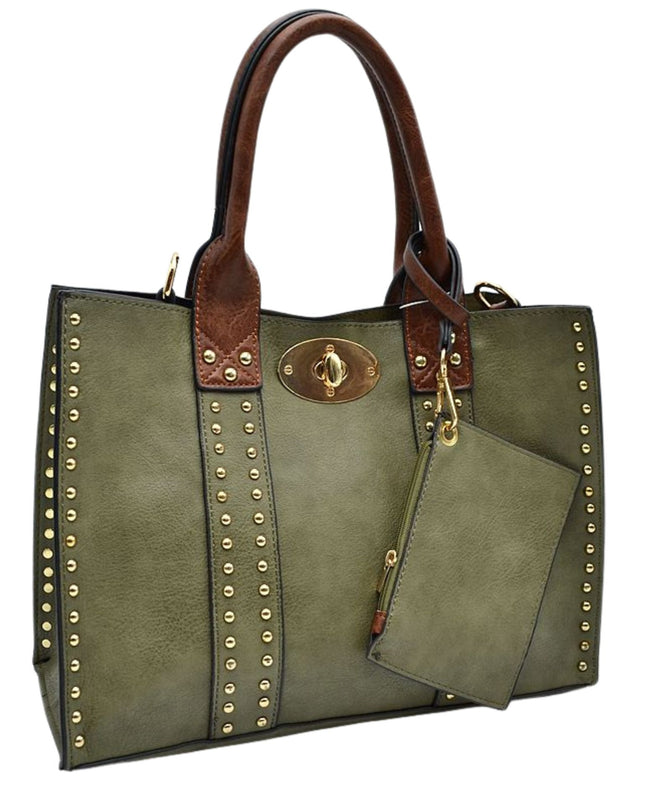 Studded Detail Handbag