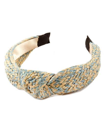 Flat Weave Knotted Rattan Headband