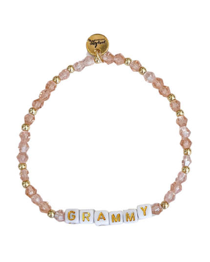 Grammy Letter Block Bracelet