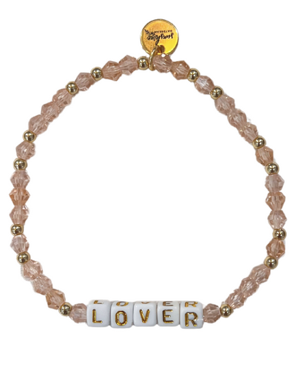 Lover Letter Block Bracelet