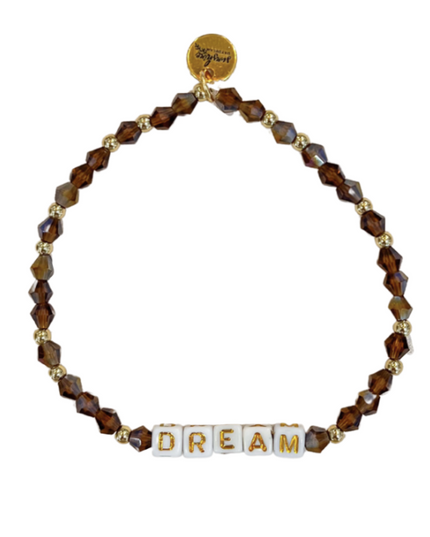 Dream Letter Block Bracelet