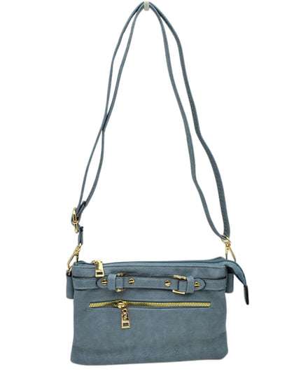 Detailed Medium Vegan Leather Crossbody