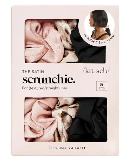 Satin Sleep Scrunchies 5pc