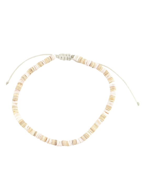 Pink Luano Melo Shell Anklet