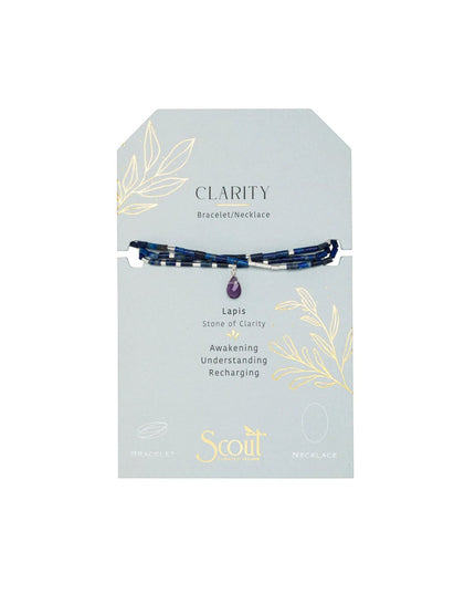 Teardrop Stone Wrap Bracelet/Necklace