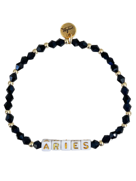 Aries Letter Block Bracelet