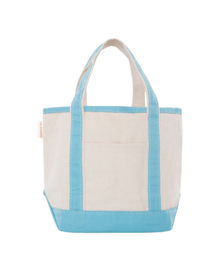 Small Handy Open Top Canvas Tote Bag