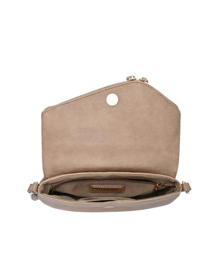 Faux Leather Envelope Crossbody Bag