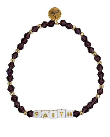 Faith Letter Block Bracelet