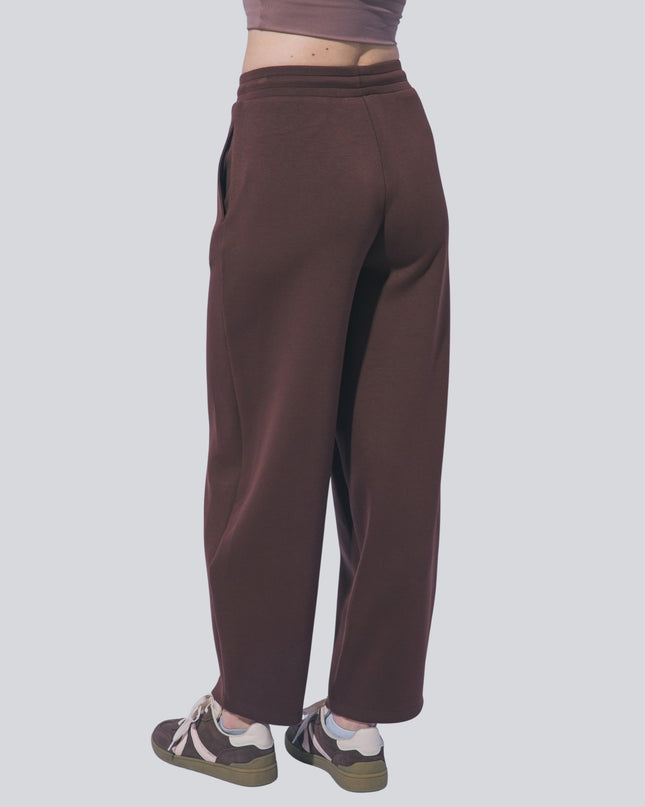 Barrel Leg Elastic Tie Waist Joggers