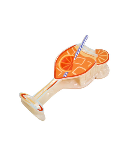 Aperol Spritz Shape Up Claw Clip